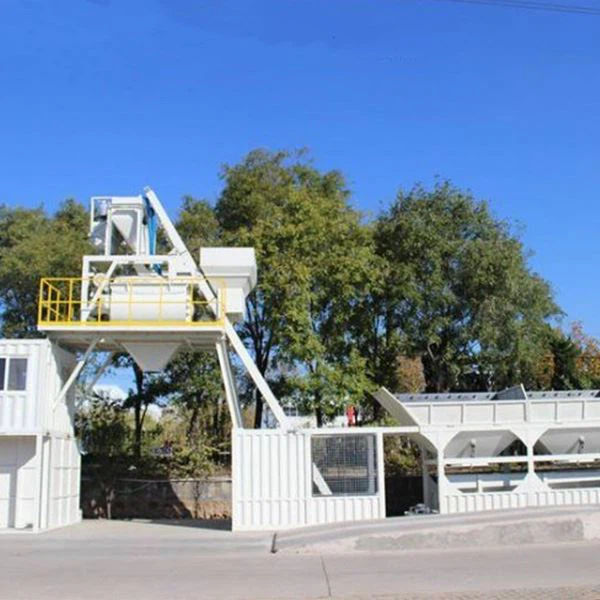 Portable Concrete Batch Plant factory